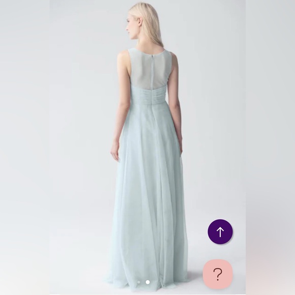 Emelie Dress by Jenny Yoo Morning Mist - Picture 3 of 16